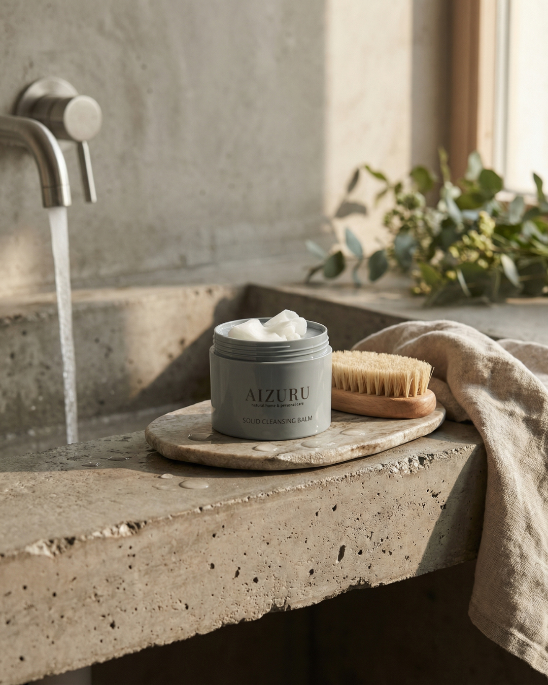 Solid Cleansing Balm | AIZURU.COM